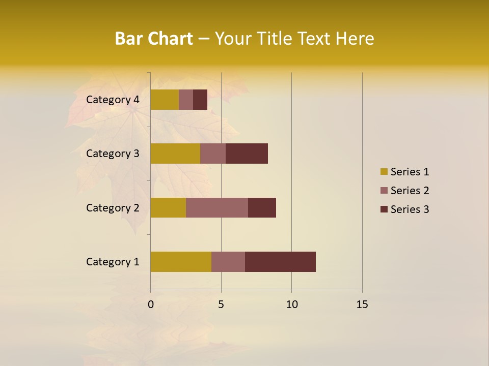 Fall Green Tree PowerPoint Template