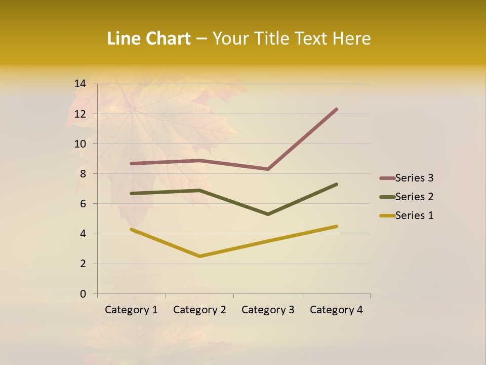 Fall Green Tree PowerPoint Template