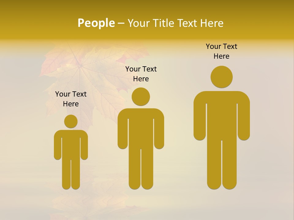 Fall Green Tree PowerPoint Template