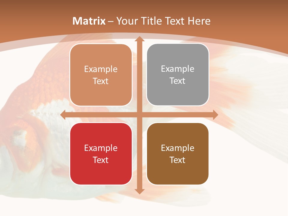 Bowl Aquarium Background PowerPoint Template