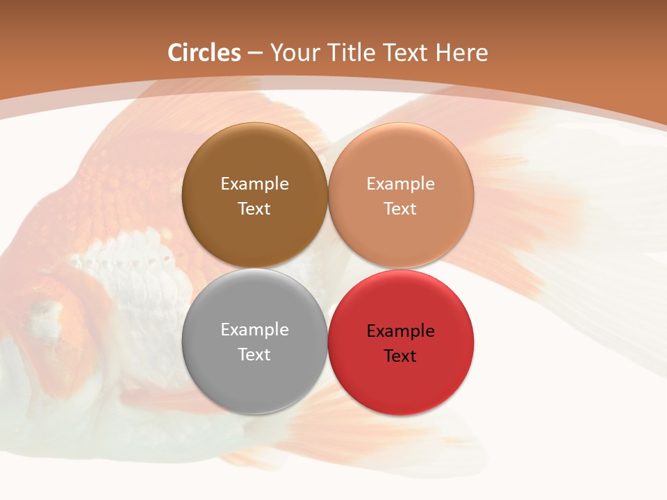 Bowl Aquarium Background PowerPoint Template