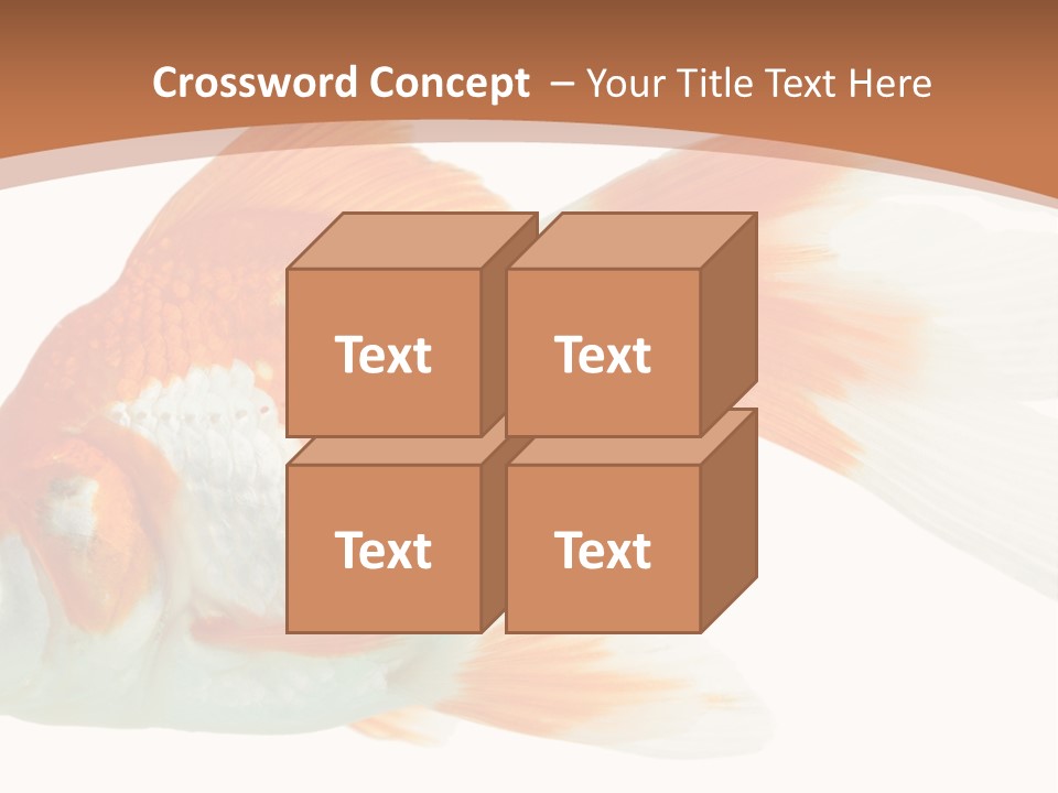 Bowl Aquarium Background PowerPoint Template