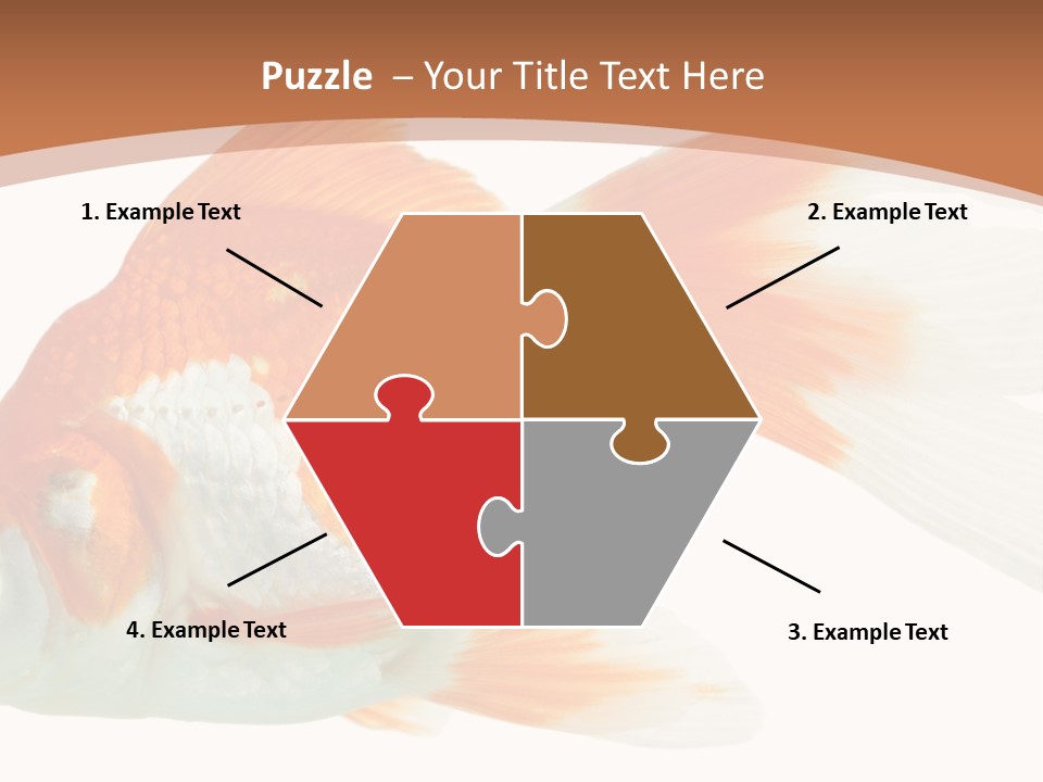 Bowl Aquarium Background PowerPoint Template