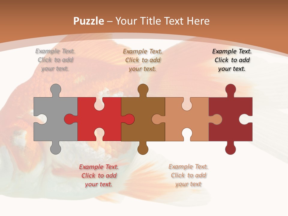 Bowl Aquarium Background PowerPoint Template