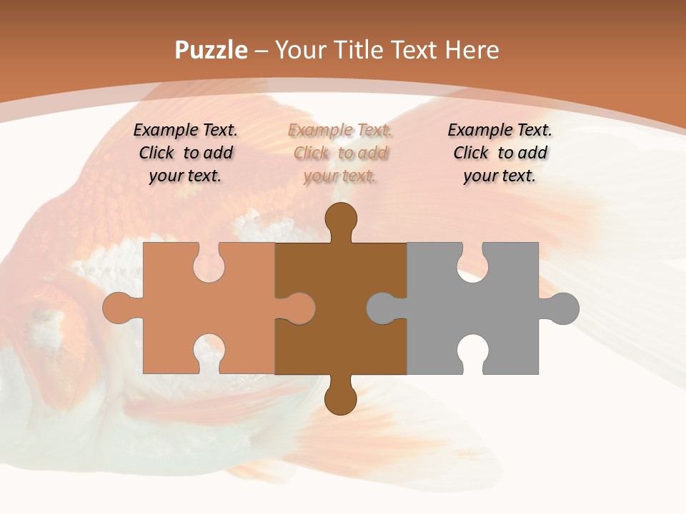 Bowl Aquarium Background PowerPoint Template