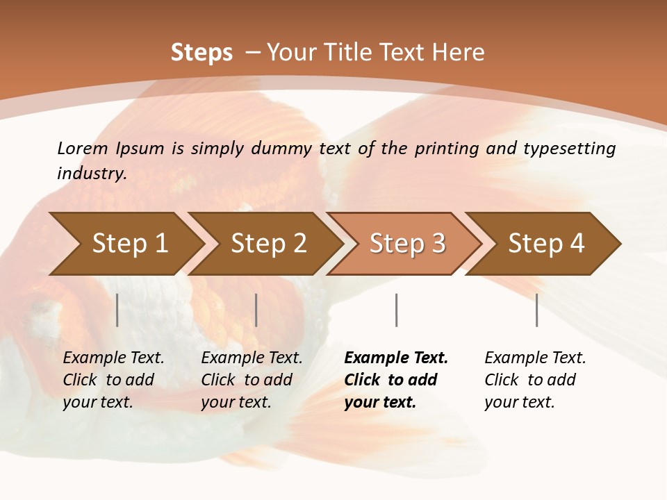 Bowl Aquarium Background PowerPoint Template