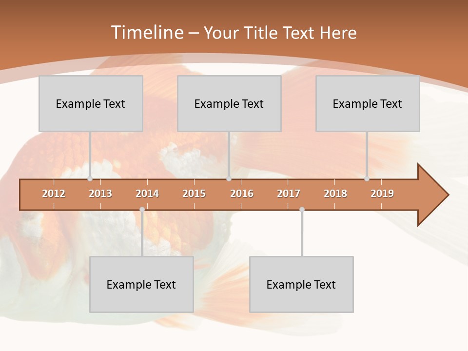 Bowl Aquarium Background PowerPoint Template