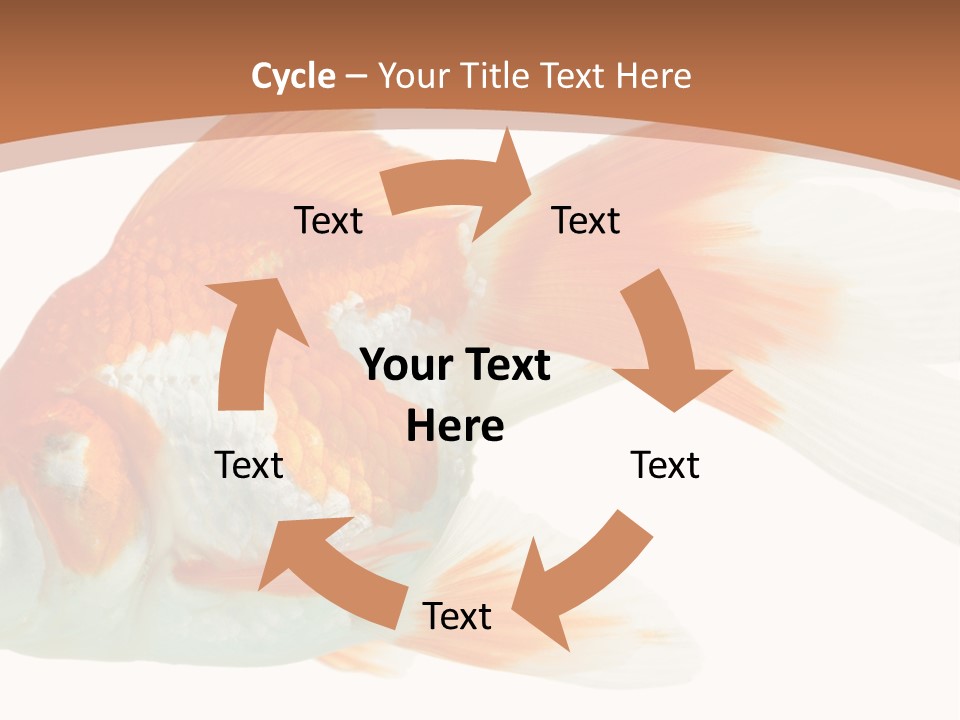 Bowl Aquarium Background PowerPoint Template