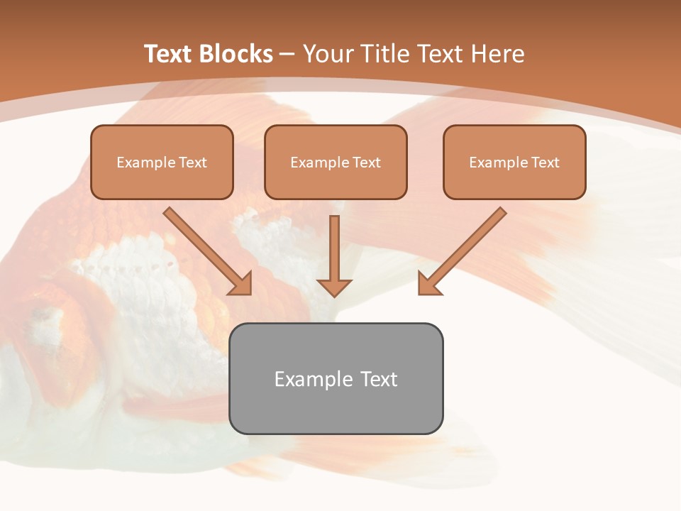 Bowl Aquarium Background PowerPoint Template