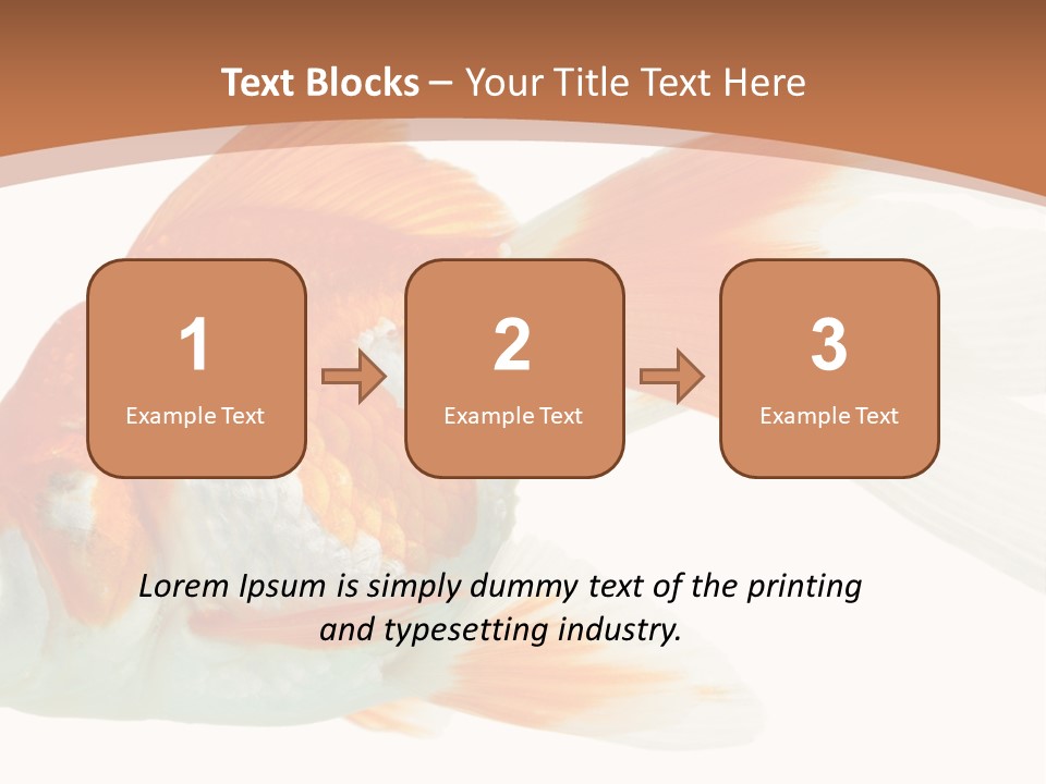 Bowl Aquarium Background PowerPoint Template