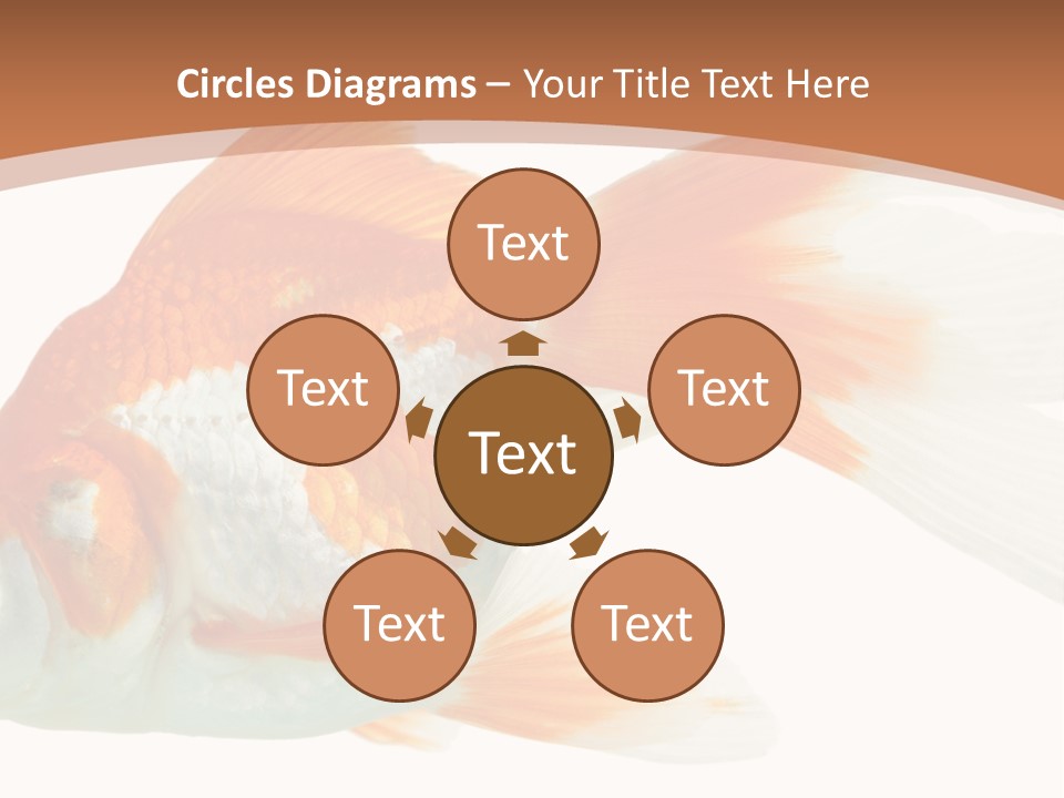 Bowl Aquarium Background PowerPoint Template