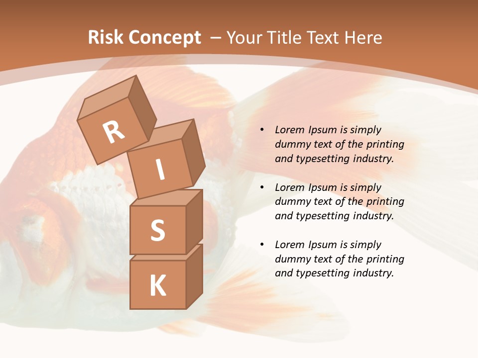 Bowl Aquarium Background PowerPoint Template