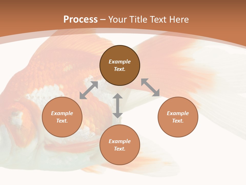 Bowl Aquarium Background PowerPoint Template