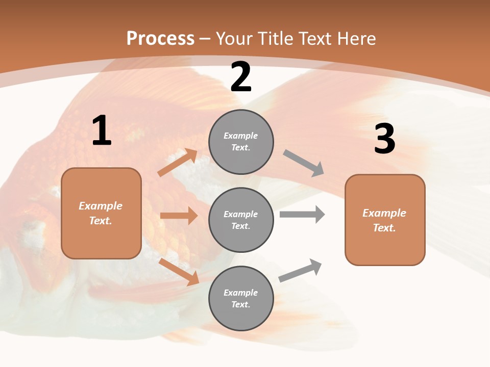 Bowl Aquarium Background PowerPoint Template
