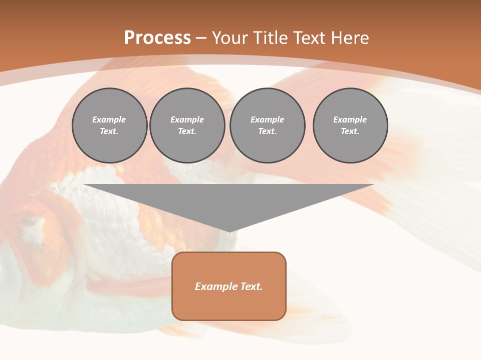 Bowl Aquarium Background PowerPoint Template