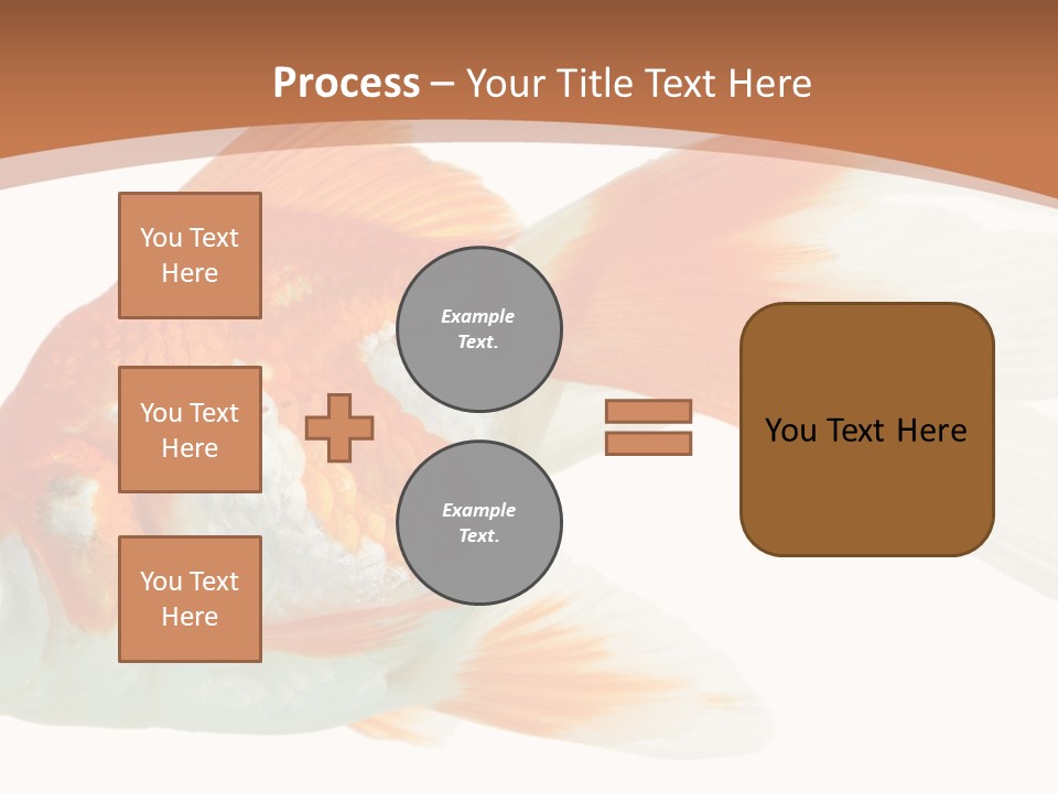 Bowl Aquarium Background PowerPoint Template