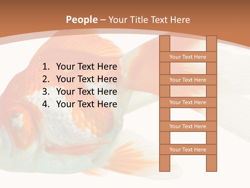 Bowl Aquarium Background PowerPoint Template