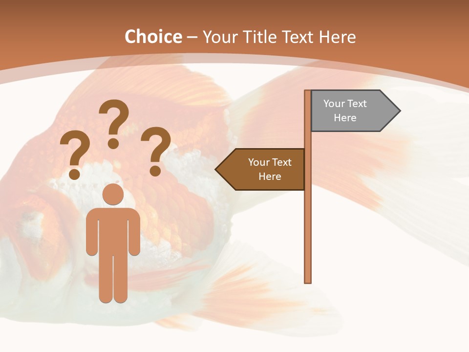 Bowl Aquarium Background PowerPoint Template