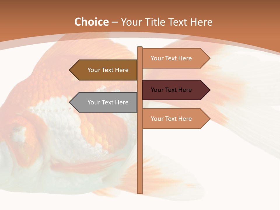 Bowl Aquarium Background PowerPoint Template