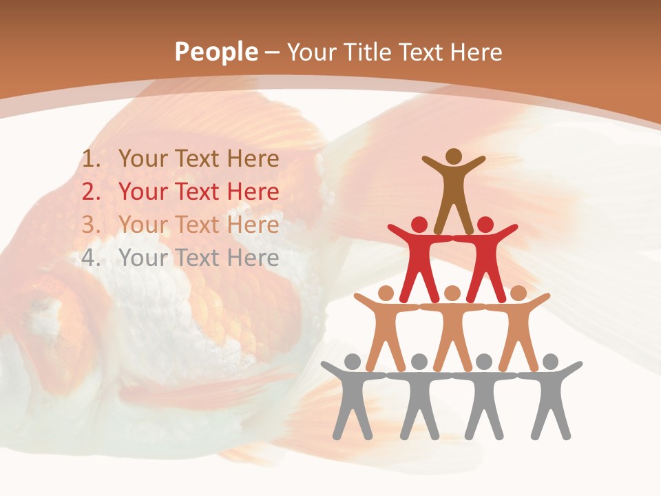 Bowl Aquarium Background PowerPoint Template