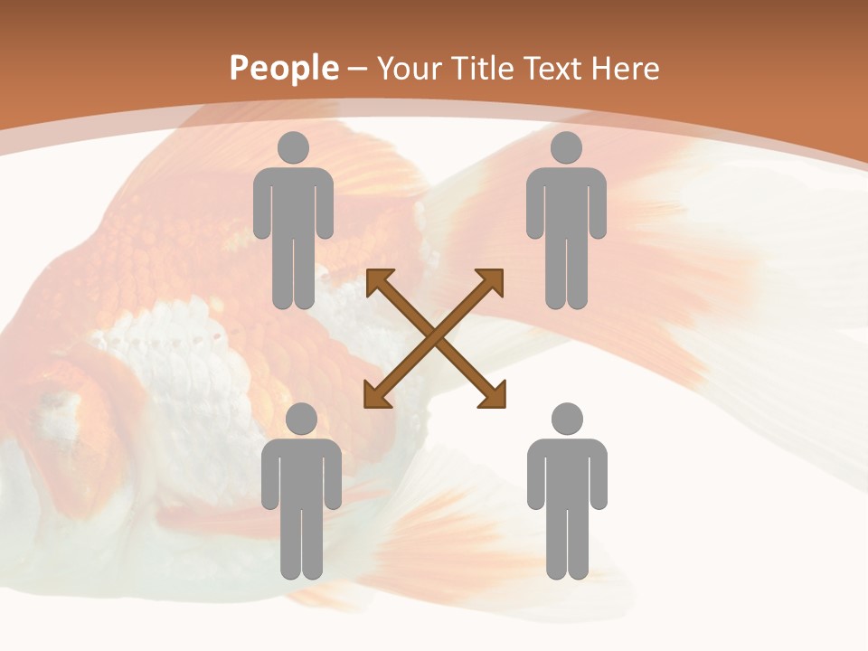 Bowl Aquarium Background PowerPoint Template