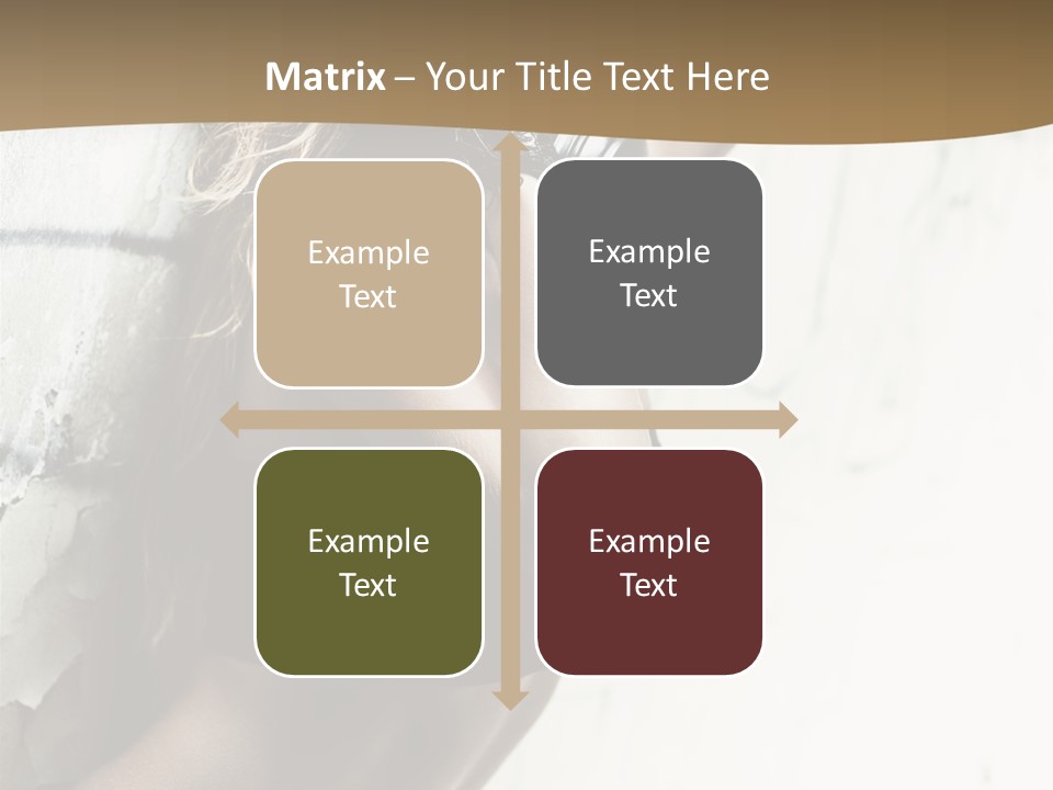 Slum Beauty European PowerPoint Template