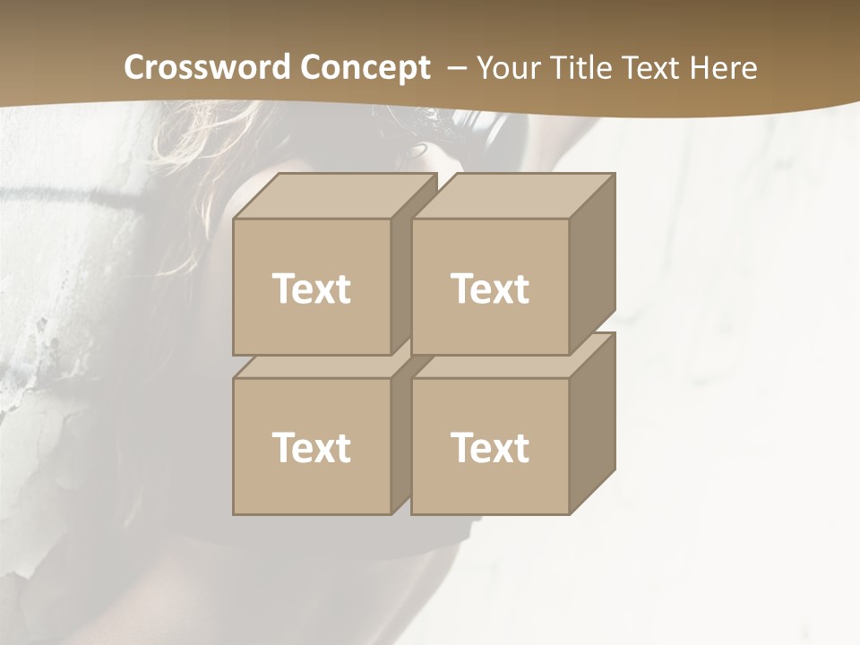 Slum Beauty European PowerPoint Template