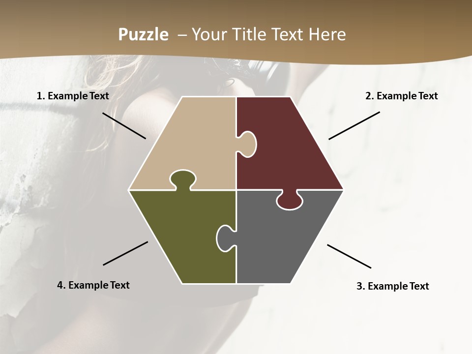 Slum Beauty European PowerPoint Template