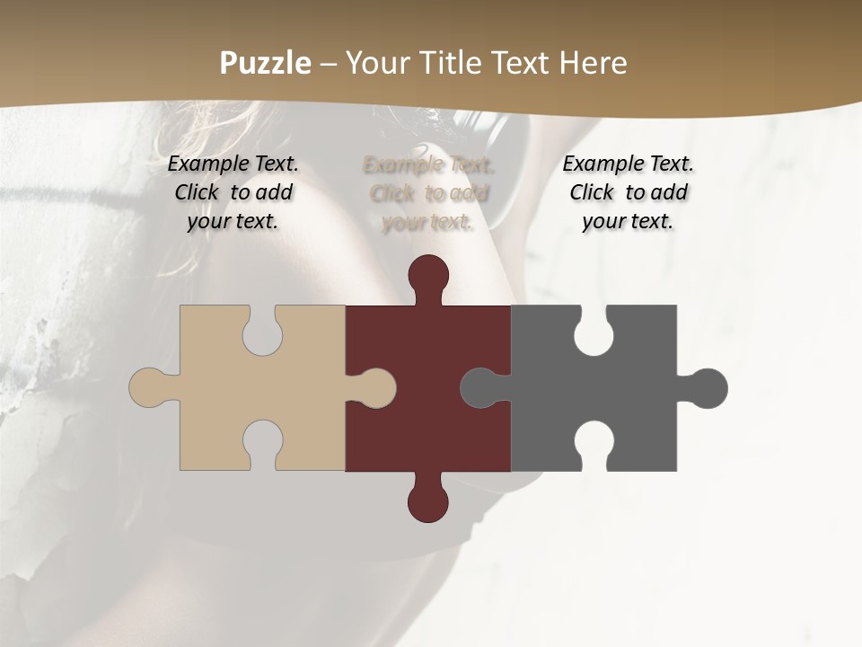 Slum Beauty European PowerPoint Template