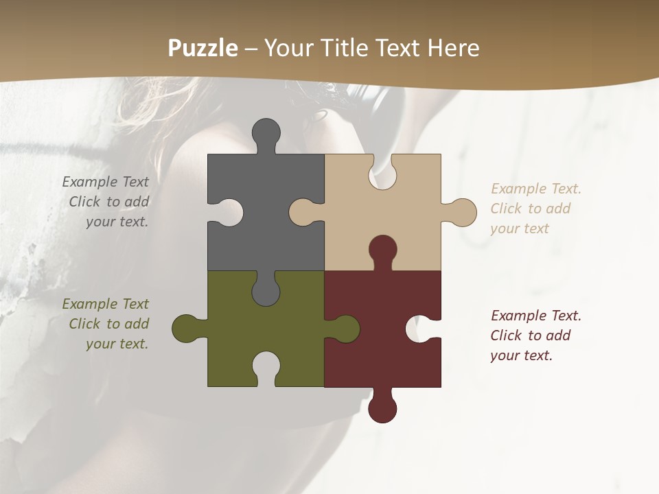 Slum Beauty European PowerPoint Template