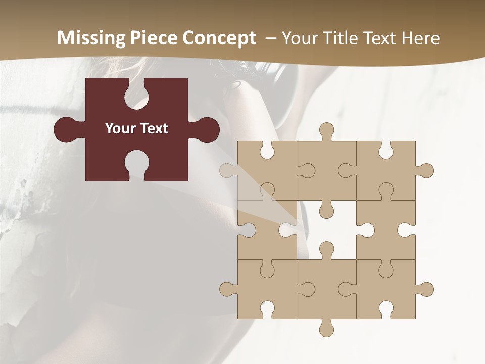 Slum Beauty European PowerPoint Template