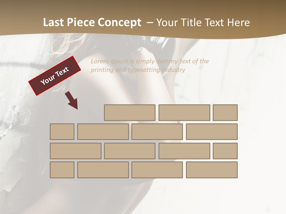Slum Beauty European PowerPoint Template