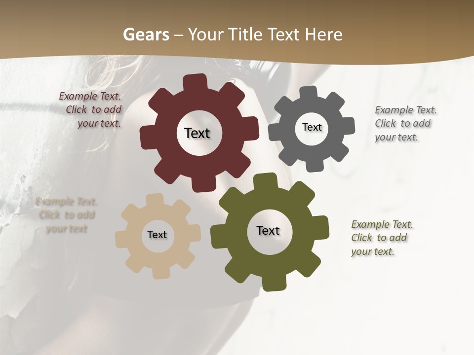 Slum Beauty European PowerPoint Template