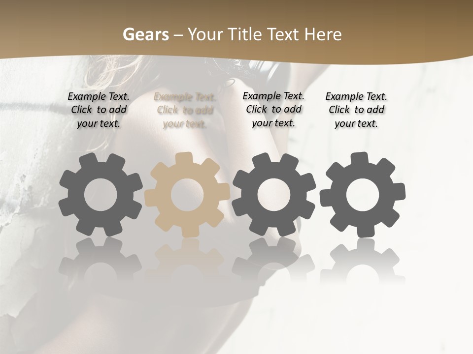 Slum Beauty European PowerPoint Template