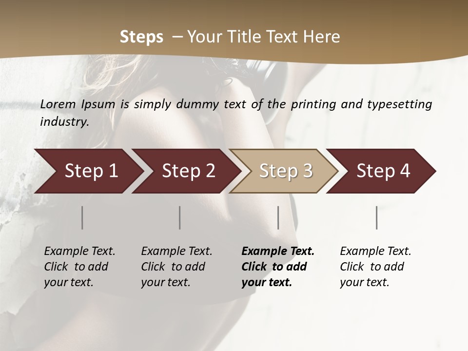Slum Beauty European PowerPoint Template