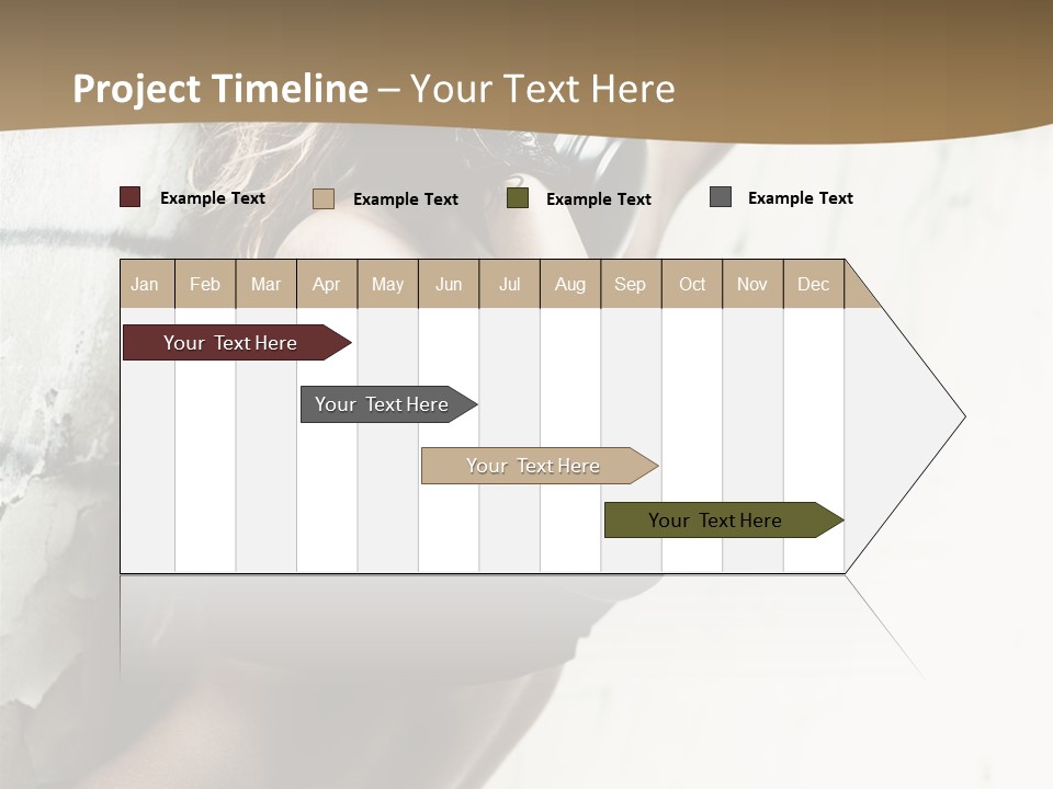 Slum Beauty European PowerPoint Template