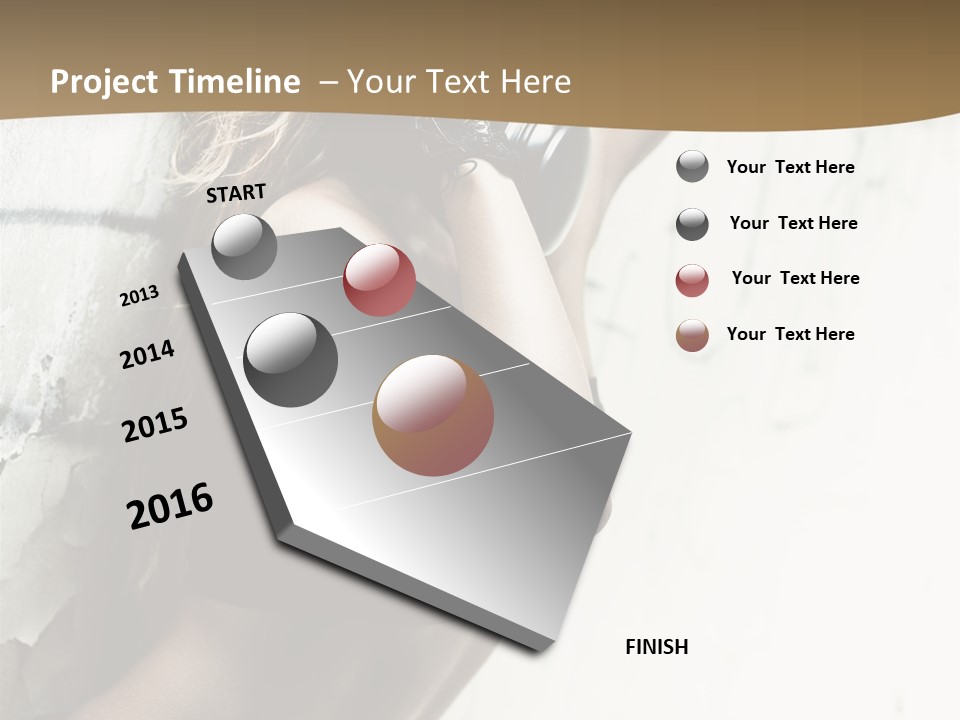 Slum Beauty European PowerPoint Template