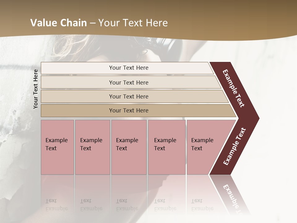 Slum Beauty European PowerPoint Template