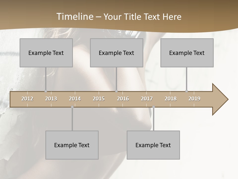 Slum Beauty European PowerPoint Template