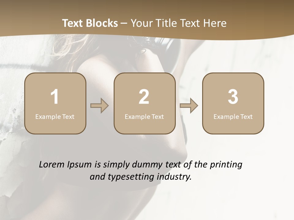 Slum Beauty European PowerPoint Template