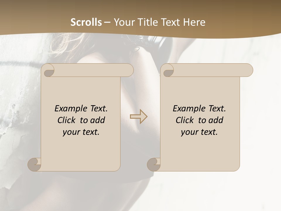 Slum Beauty European PowerPoint Template