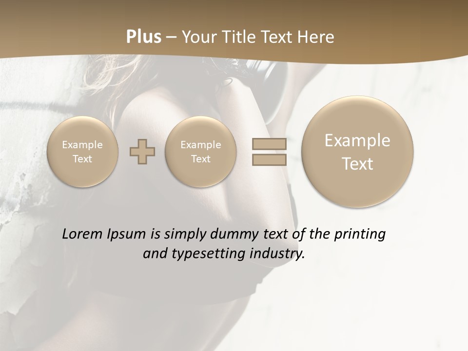 Slum Beauty European PowerPoint Template