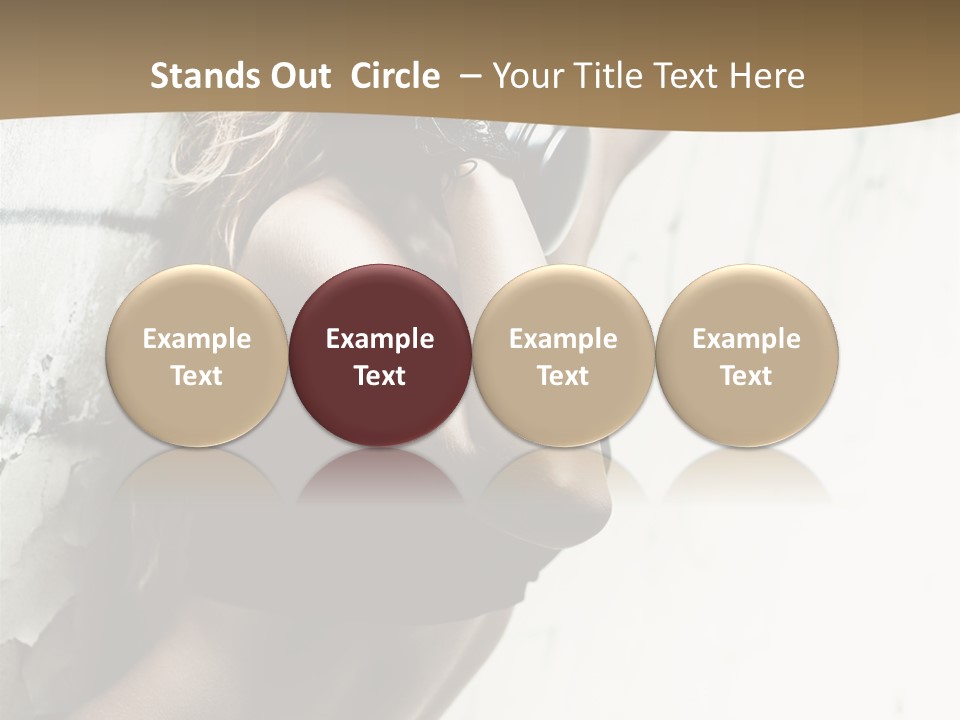 Slum Beauty European PowerPoint Template