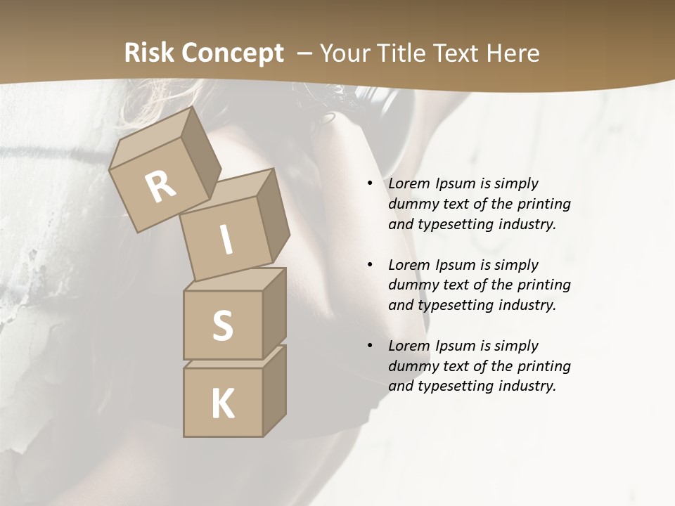 Slum Beauty European PowerPoint Template