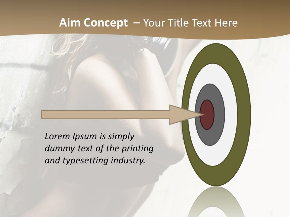 Slum Beauty European PowerPoint Template