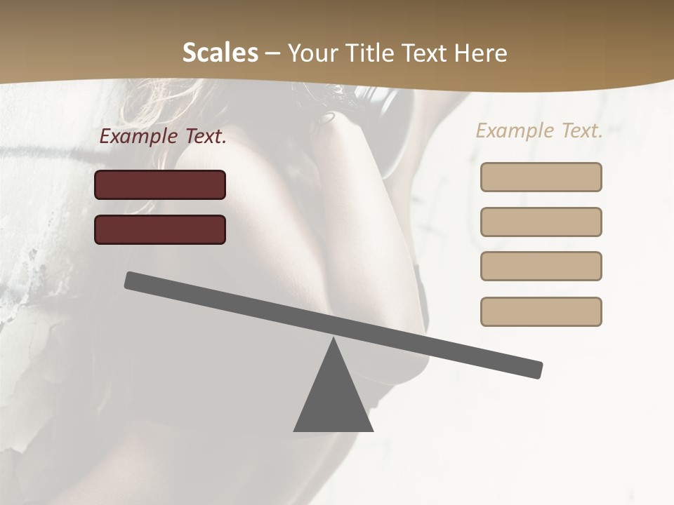 Slum Beauty European PowerPoint Template