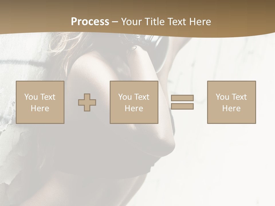 Slum Beauty European PowerPoint Template