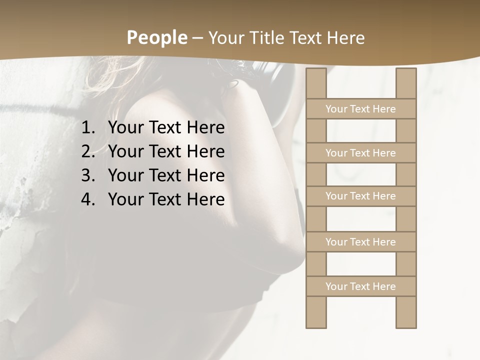 Slum Beauty European PowerPoint Template