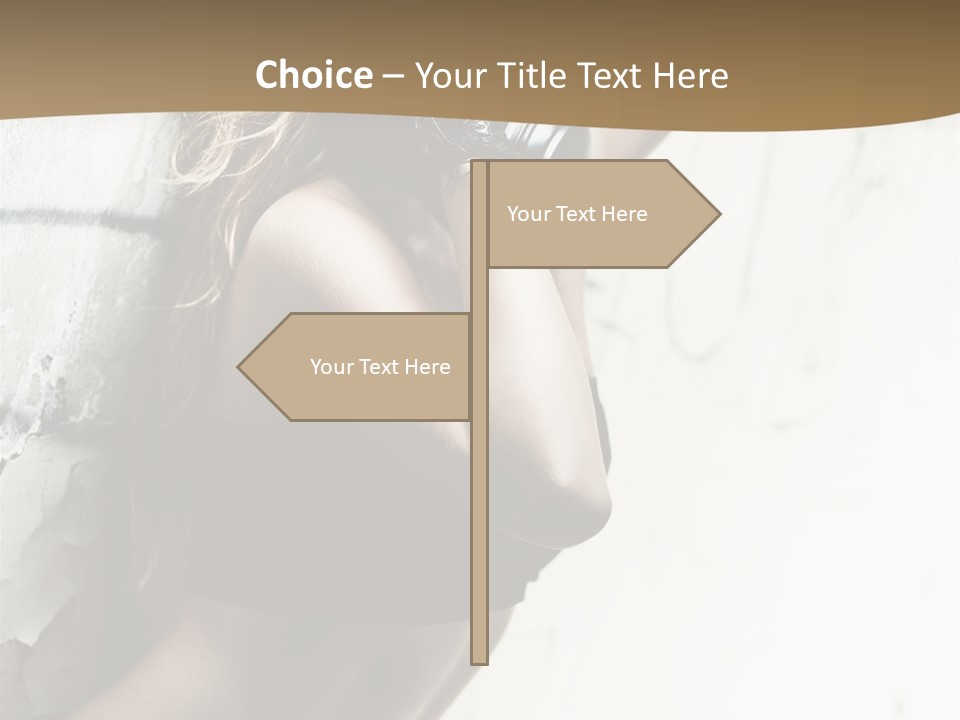 Slum Beauty European PowerPoint Template