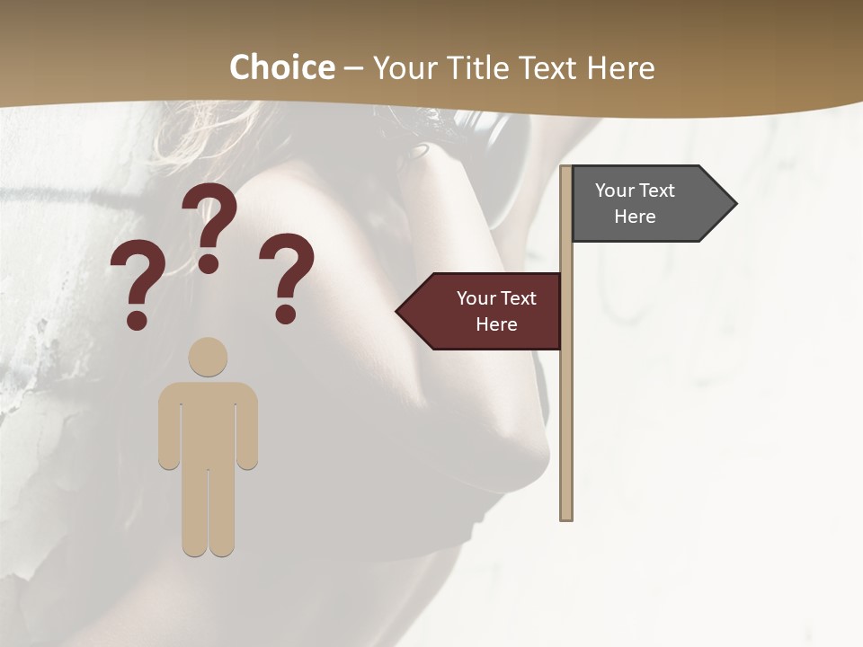 Slum Beauty European PowerPoint Template